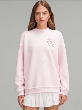 lululemon heavyweight fleece tennis pullover